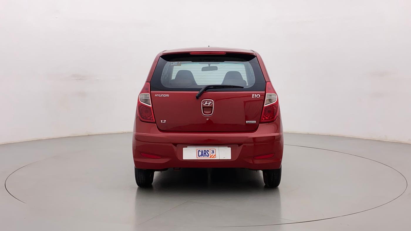 2011 Hyundai i10 SPORTZ 1.2, Petrol, Manual, 75,523 km, Back/Rear