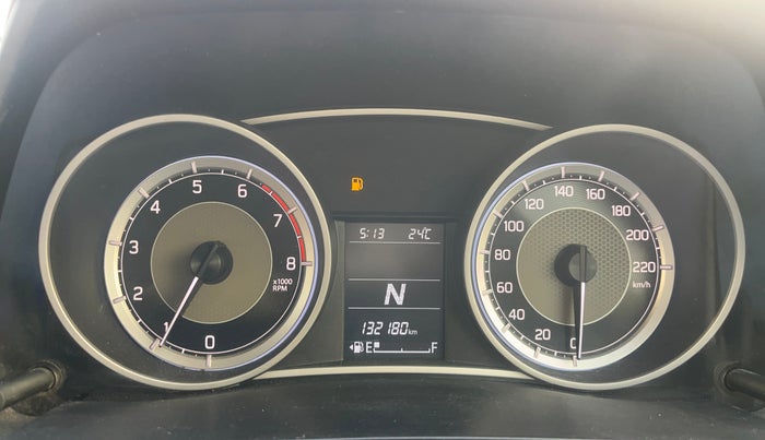 2018 Maruti Dzire ZXI PLUS AMT, Petrol, Automatic, 1,32,161 km, Odometer Image