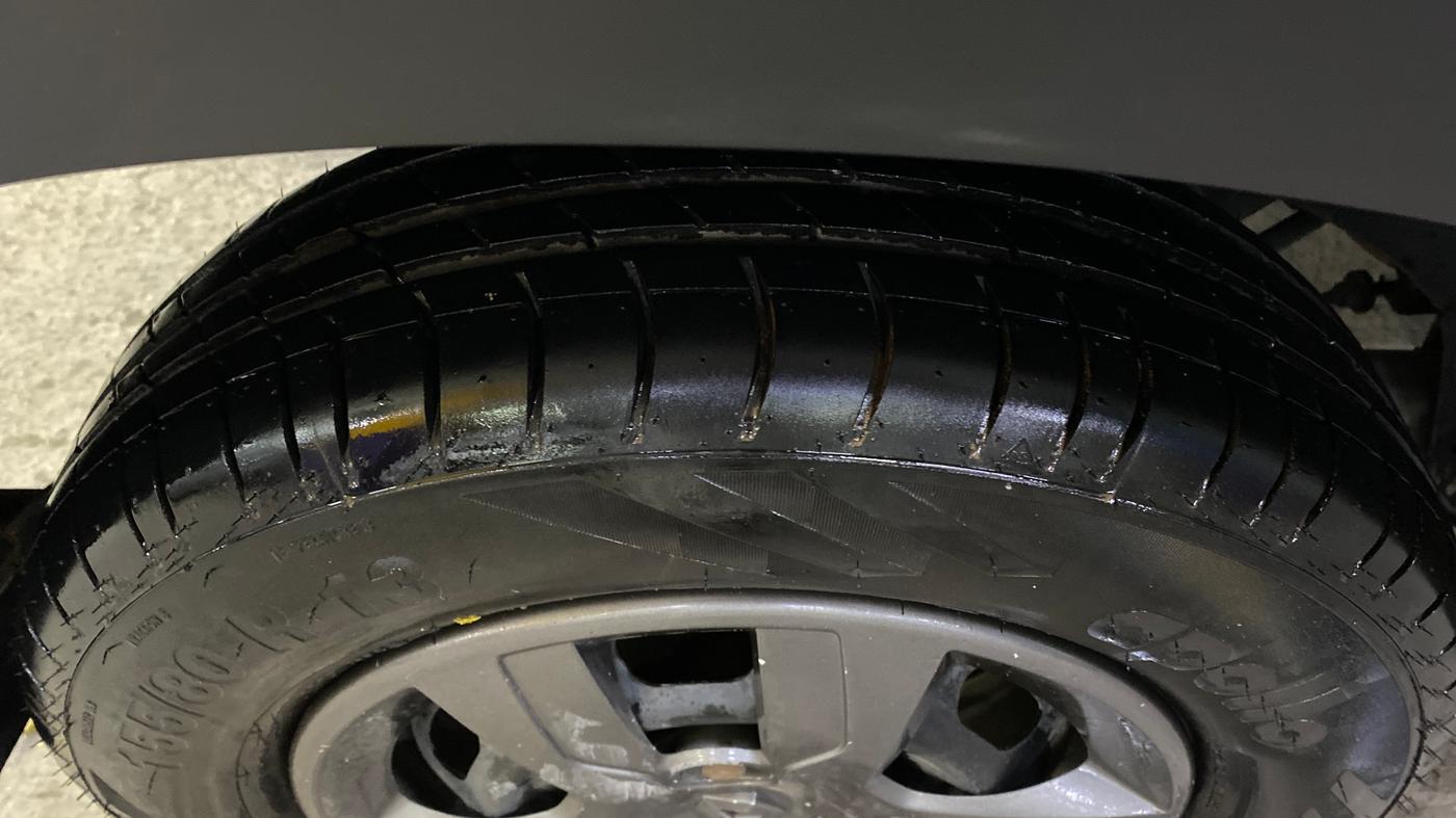 2016 Renault Kwid RXT 1.0, Petrol, Manual, 94,621 km, Right Rear Tyre Tread