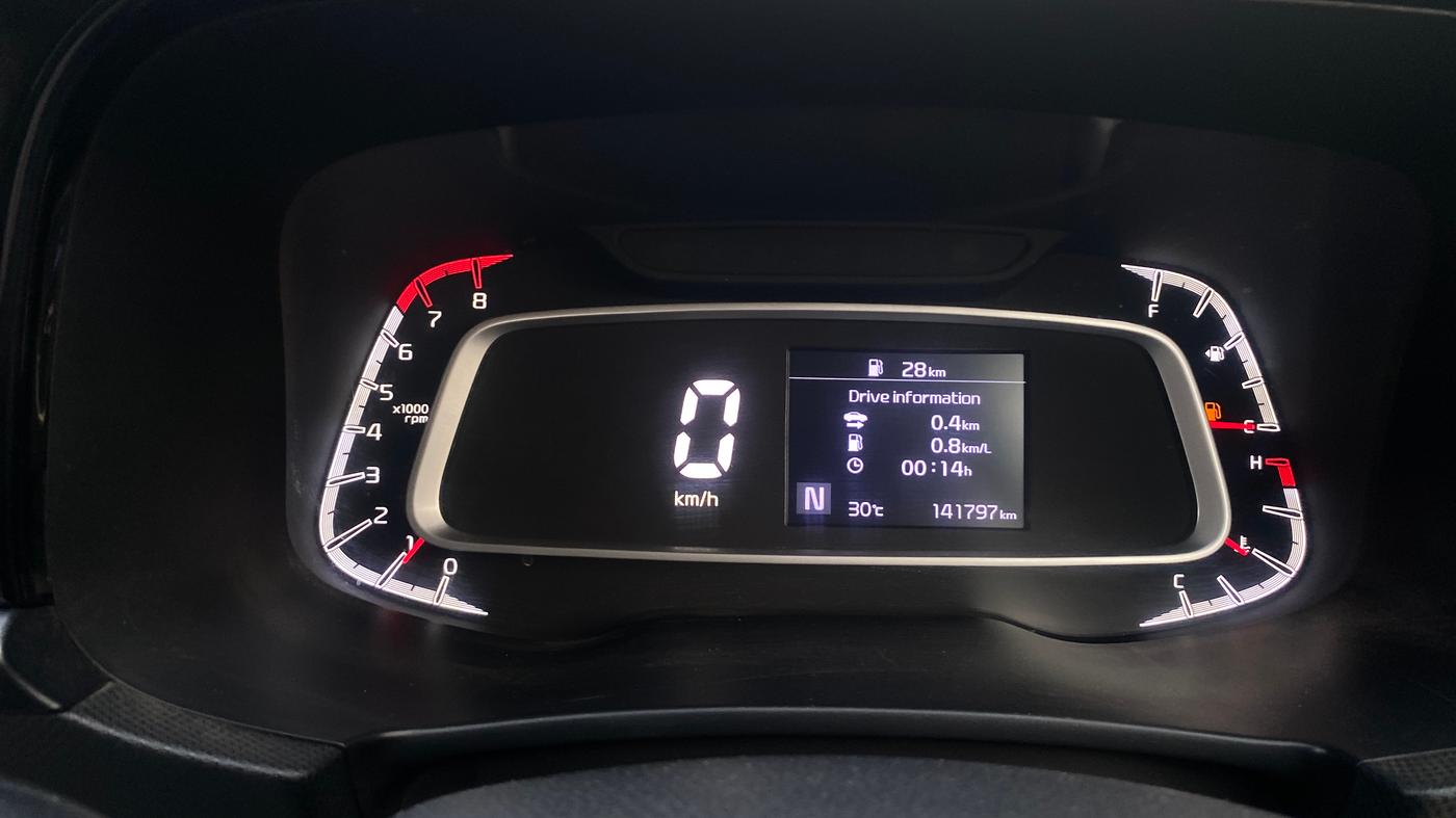 2020 KIA SONET HTX 1.0 IMT, Petrol, Manual, 1,41,797 km, Odometer Image