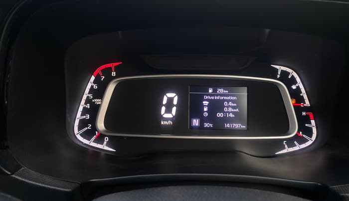 2020 KIA SONET HTX 1.0 IMT, Petrol, Manual, 1,41,797 km, Odometer Image