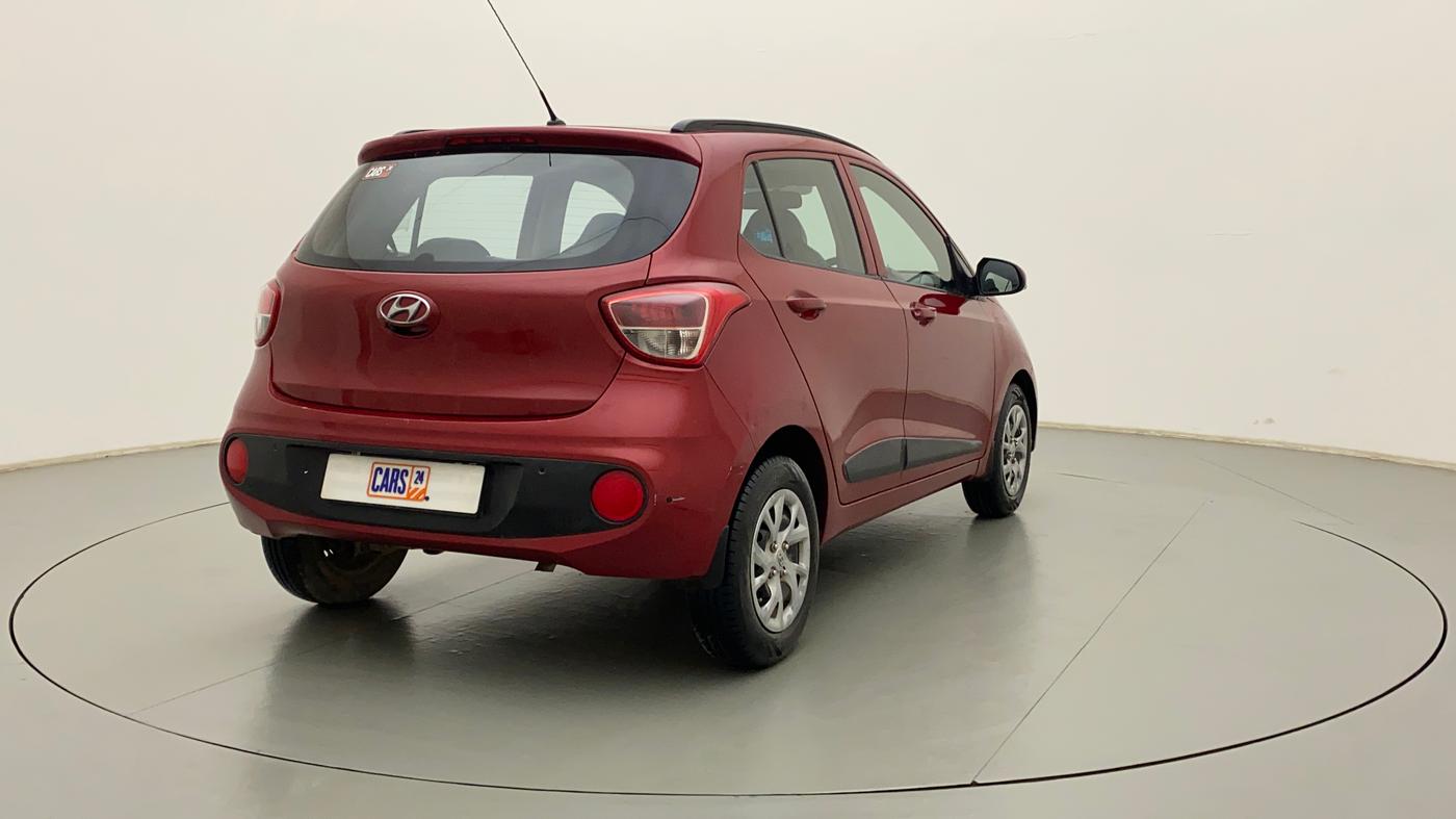2017 Hyundai Grand i10 SPORTZ (O) 1.2 KAPPA VTVT, Petrol, Manual, 54,594 km, Right Back Diagonal