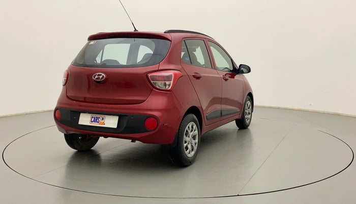 2017 Hyundai Grand i10 SPORTZ (O) 1.2 KAPPA VTVT, Petrol, Manual, 54,594 km, Right Back Diagonal