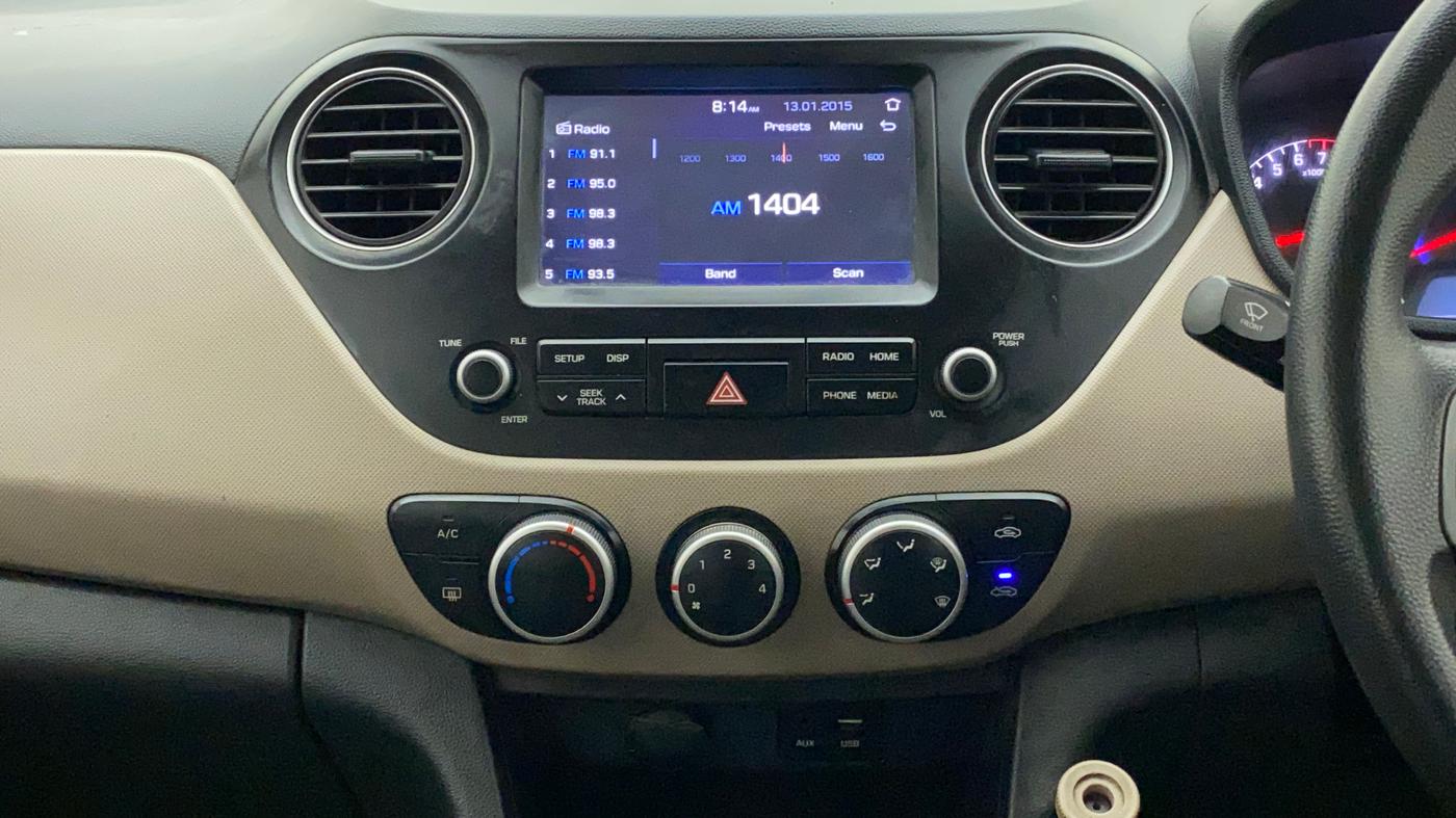 2017 Hyundai Grand i10 SPORTZ (O) 1.2 KAPPA VTVT, Petrol, Manual, 54,594 km, Air Conditioner