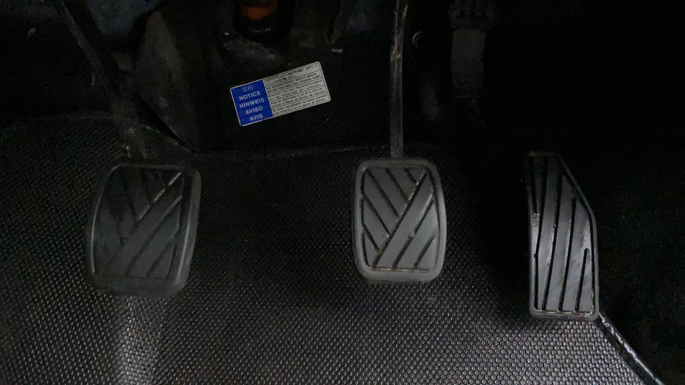 2016 Maruti Baleno DELTA PETROL 1.2, Petrol, Manual, 44,793 km, Pedals