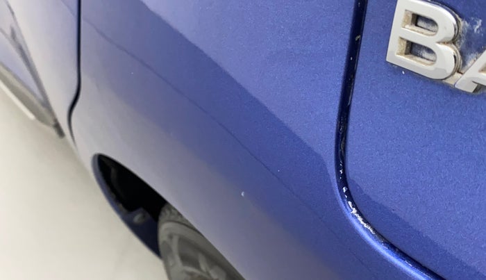 2016 Maruti Baleno DELTA PETROL 1.2, Petrol, Manual, 44,793 km, Left quarter panel - Slightly dented