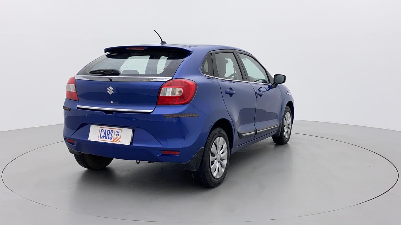 2016 Maruti Baleno DELTA PETROL 1.2, Petrol, Manual, 44,793 km, Right Back Diagonal