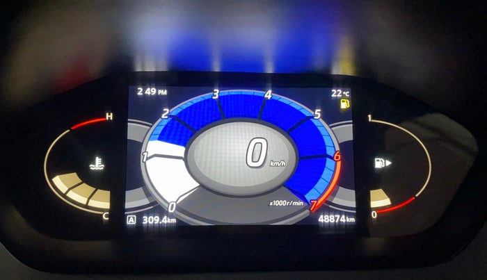 2022 Nissan MAGNITE XV MT, CNG, Manual, 48,885 km, Odometer Image