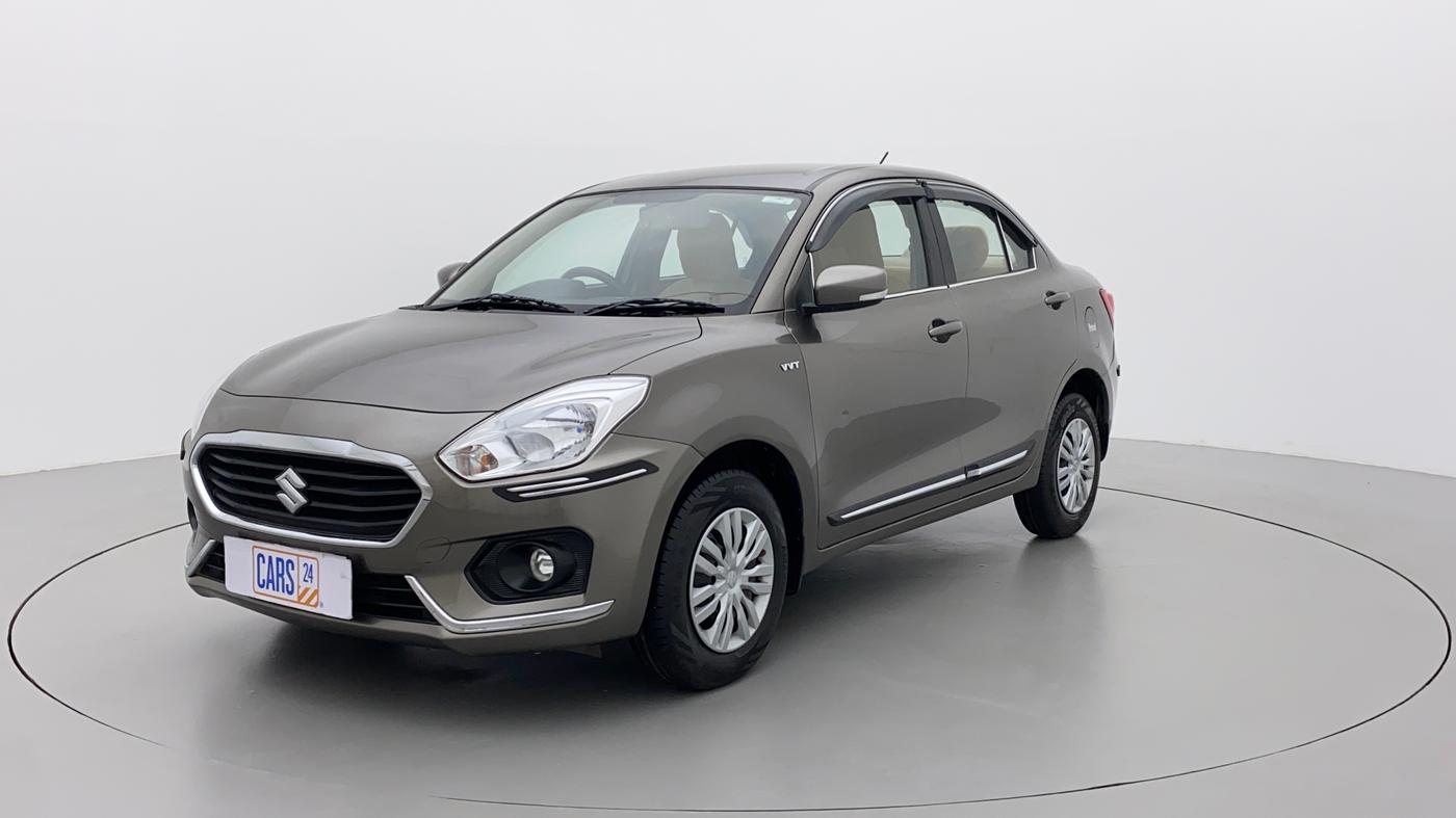 2017 Maruti Dzire VXI, Petrol, Manual, 53,597 km, Left Front Diagonal