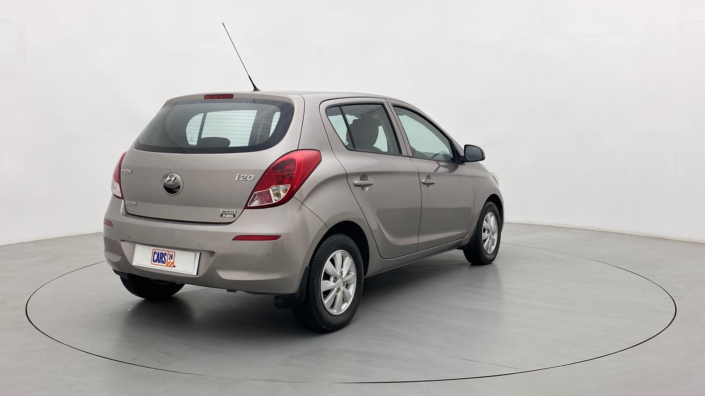 2014 Hyundai i20 SPORTZ 1.4 CRDI, Diesel, Manual, 91,401 km, Right Back Diagonal