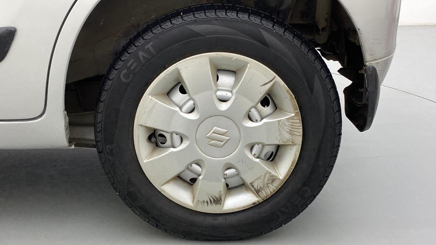 2013 Maruti Wagon R 1.0 LXI CNG, CNG, Manual, 71,367 km, Left Rear Wheel