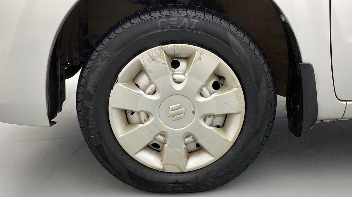 2013 Maruti Wagon R 1.0 LXI CNG, CNG, Manual, 71,367 km, Left Front Wheel