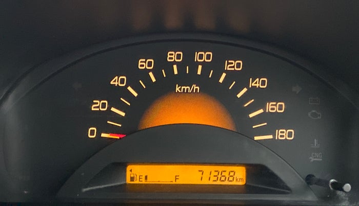 2013 Maruti Wagon R 1.0 LXI CNG, CNG, Manual, 71,367 km, Odometer Image