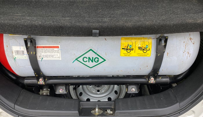2013 Maruti Wagon R 1.0 LXI CNG, CNG, Manual, 71,367 km, Boot Inside