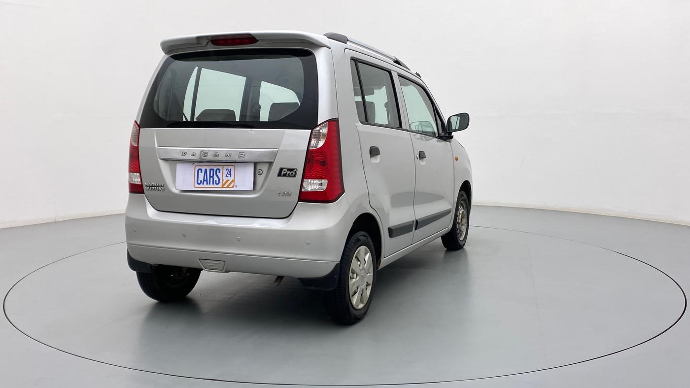 2013 Maruti Wagon R 1.0 LXI CNG, CNG, Manual, 71,367 km, Right Back Diagonal