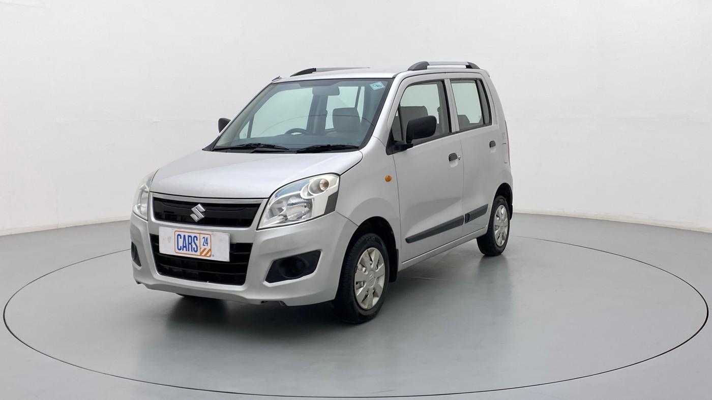 2013 Maruti Wagon R 1.0 LXI CNG, CNG, Manual, 71,367 km, Left Front Diagonal