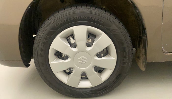 2012 Maruti Wagon R 1.0 LXI, Petrol, Manual, 75,506 km, Left Front Wheel