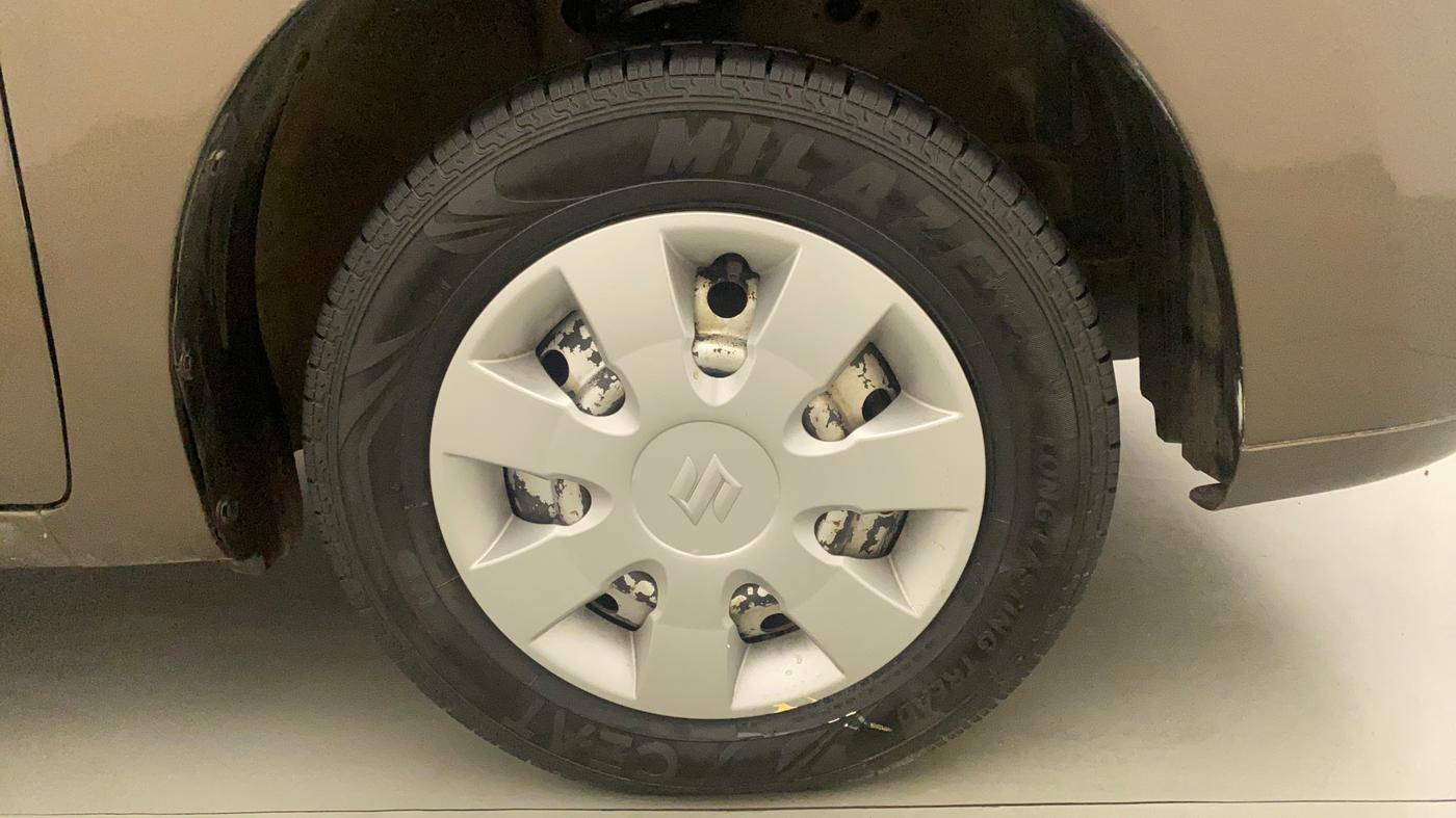 2012 Maruti Wagon R 1.0 LXI, Petrol, Manual, 75,506 km, Right Front Wheel