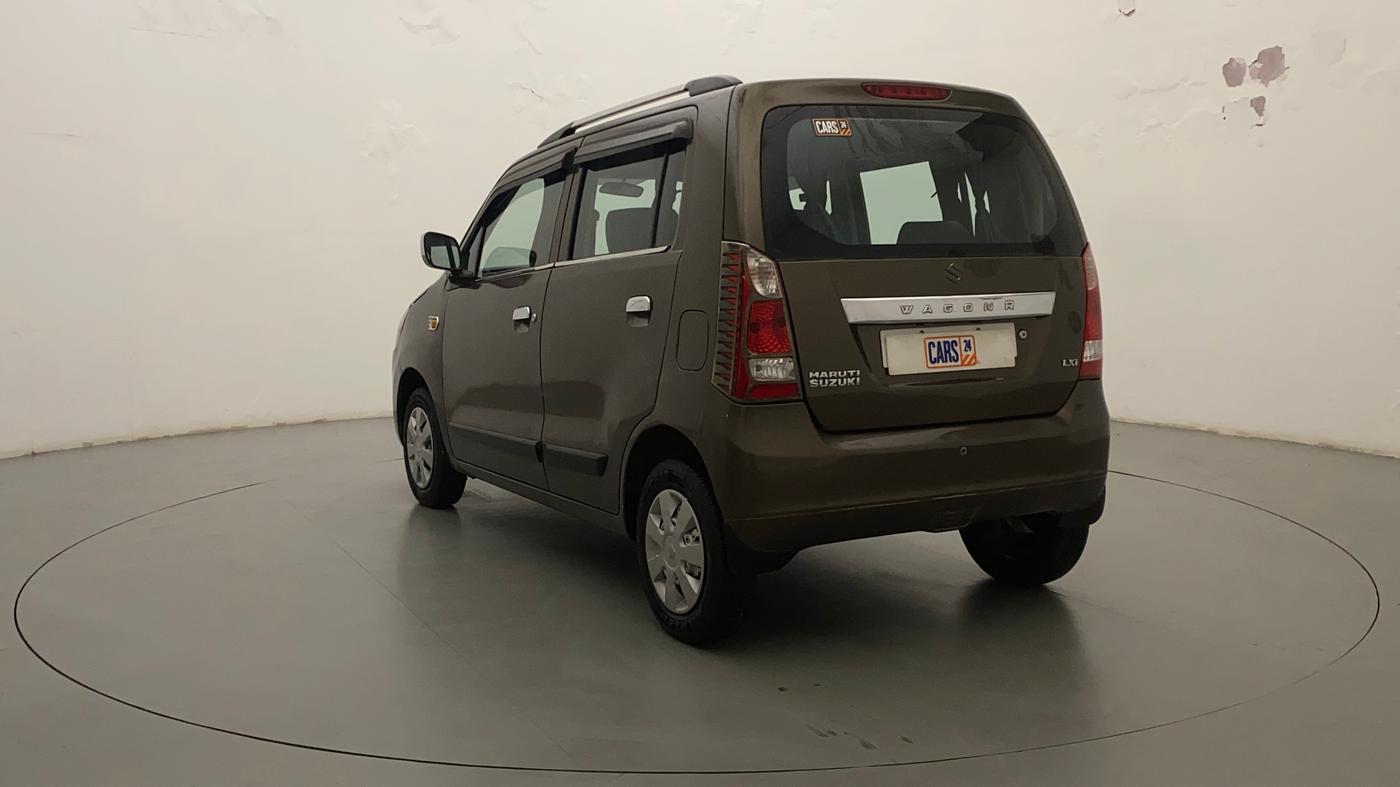 2012 Maruti Wagon R 1.0 LXI, Petrol, Manual, 75,506 km, Left Back Diagonal