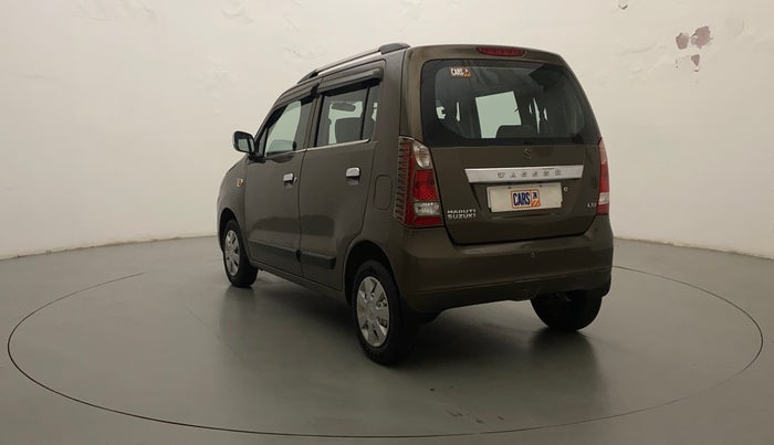 2012 Maruti Wagon R 1.0 LXI, Petrol, Manual, 75,506 km, Left Back Diagonal