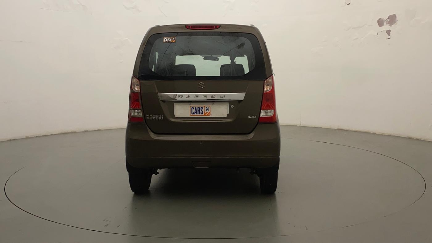 2012 Maruti Wagon R 1.0 LXI, Petrol, Manual, 75,506 km, Back/Rear