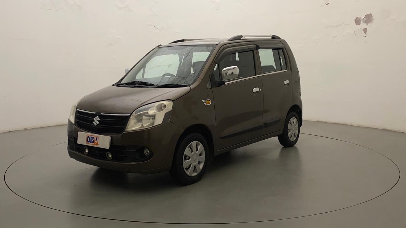 2012 Maruti Wagon R 1.0 LXI, Petrol, Manual, 75,506 km, Left Front Diagonal
