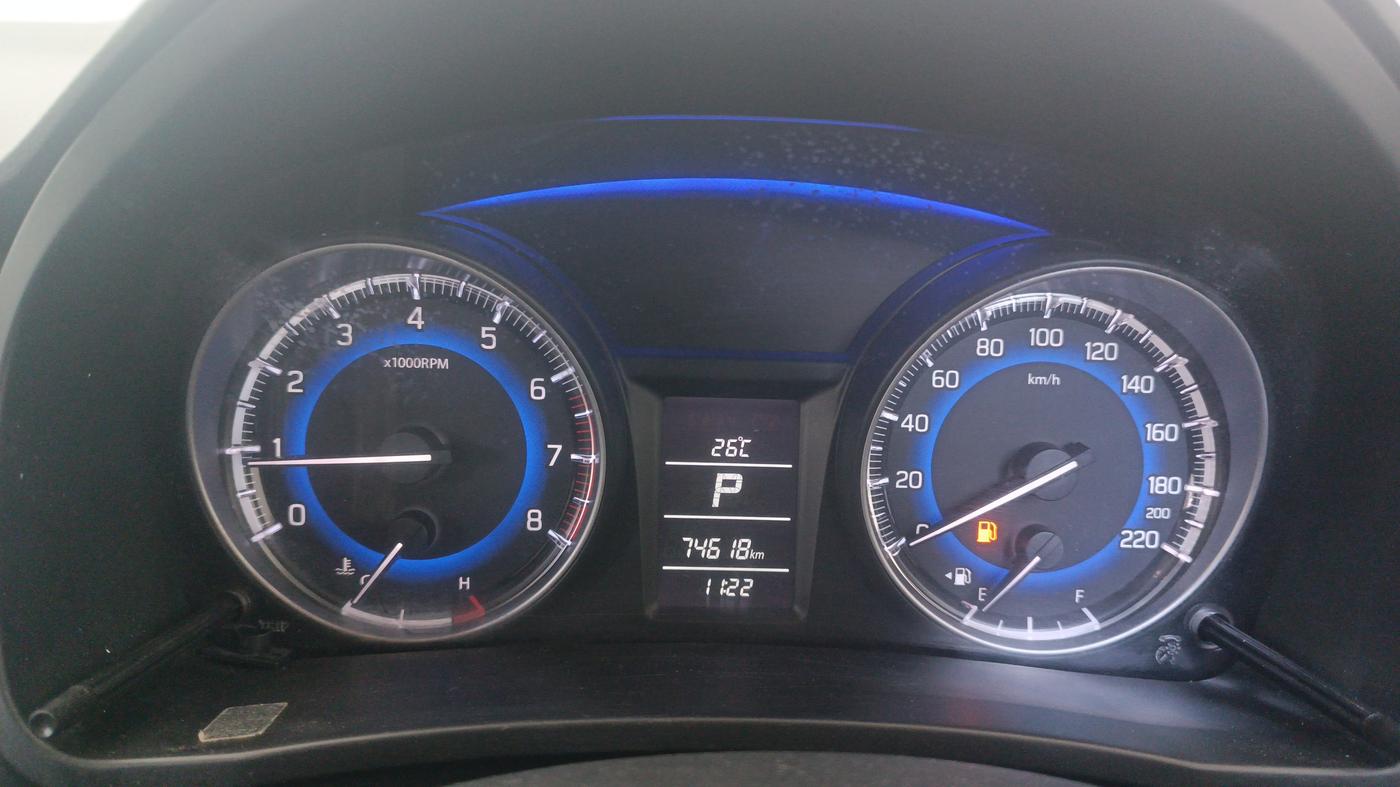 2019 Maruti Baleno DELTA CVT PETROL 1.2, Petrol, Automatic, 74,617 km, Odometer Image