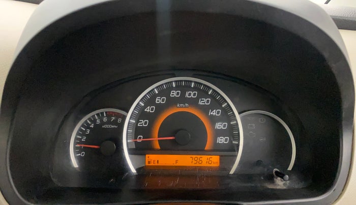 2016 Maruti Wagon R 1.0 VXI, Petrol, Manual, 79,584 km, Odometer Image