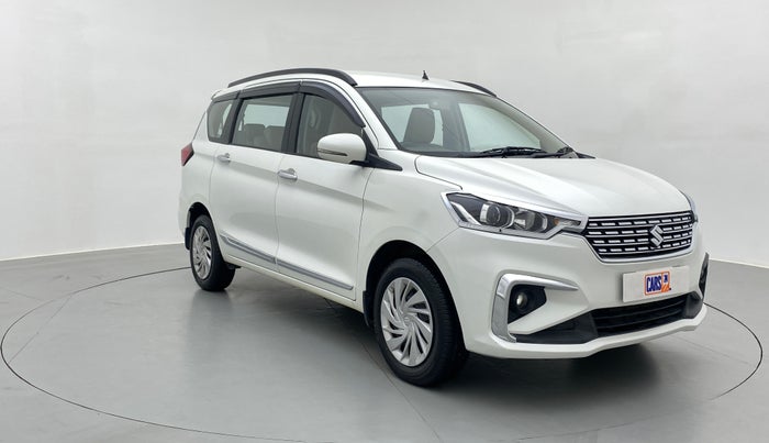 2020 Maruti Ertiga VXI AT SHVS, Petrol, Automatic, 13,077 km, Right Front Diagonal
