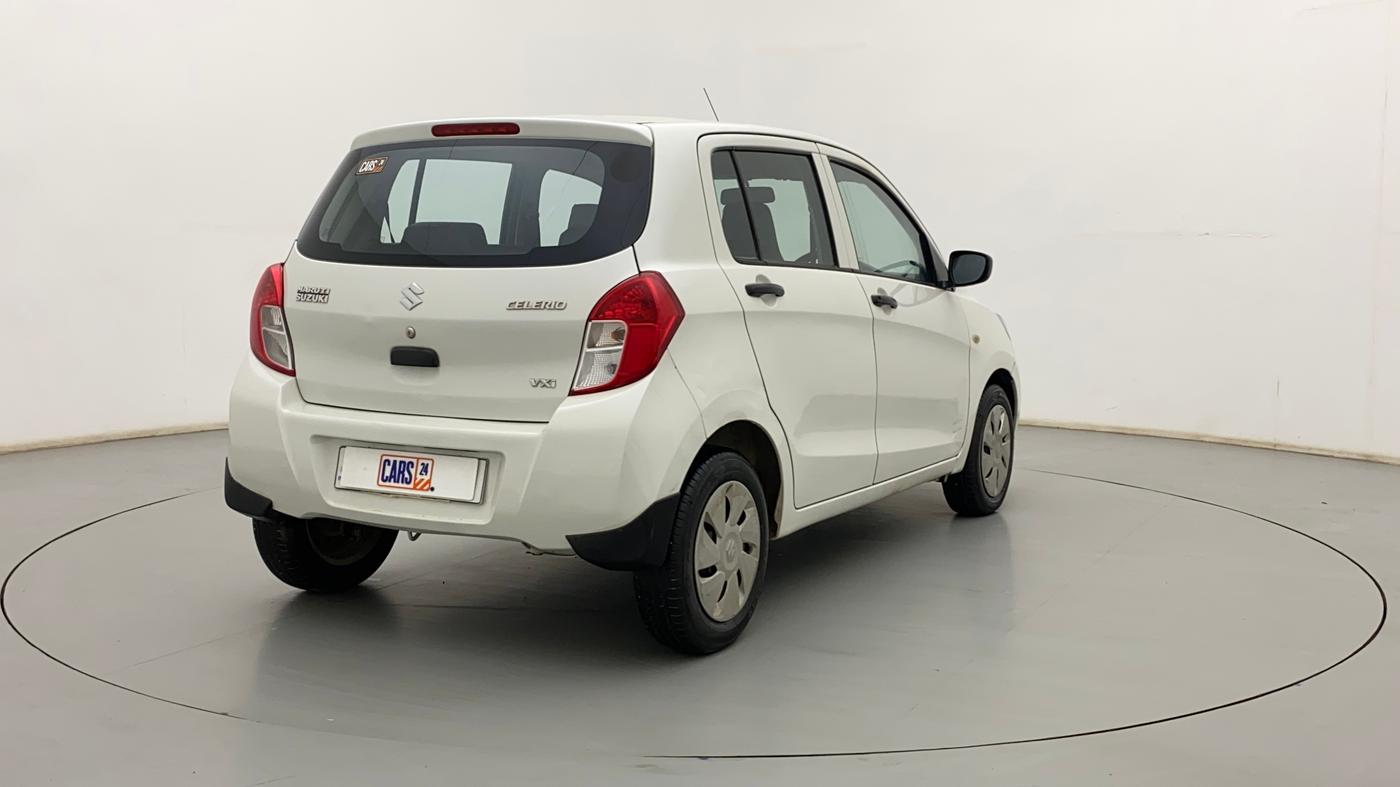 2014 Maruti Celerio VXI AMT, Petrol, Automatic, 98,335 km, Right Back Diagonal