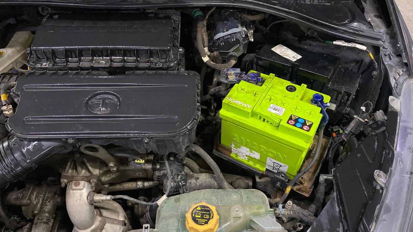 2022 Tata Tiago XZ PLUS CNG, CNG, Manual, 1,14,967 km, Engine View - Left