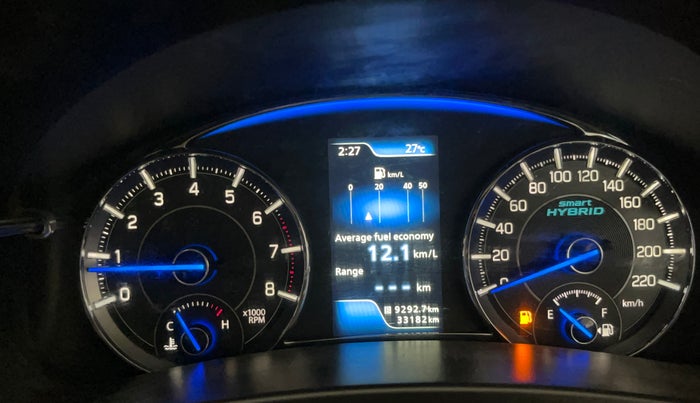 2019 Maruti Ciaz SIGMA 1.5 SHVS MT  PETROL, Petrol, Manual, 33,165 km, Odometer Image