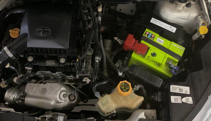 2023 Tata NEXON  XZ Plus LUXS Jet, Petrol, Manual, 23,919 km, Engine View - Left