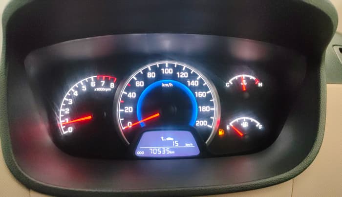 2019 Hyundai Grand i10 MAGNA 1.2 KAPPA VTVT CNG, CNG, Manual, 70,507 km, Odometer Image