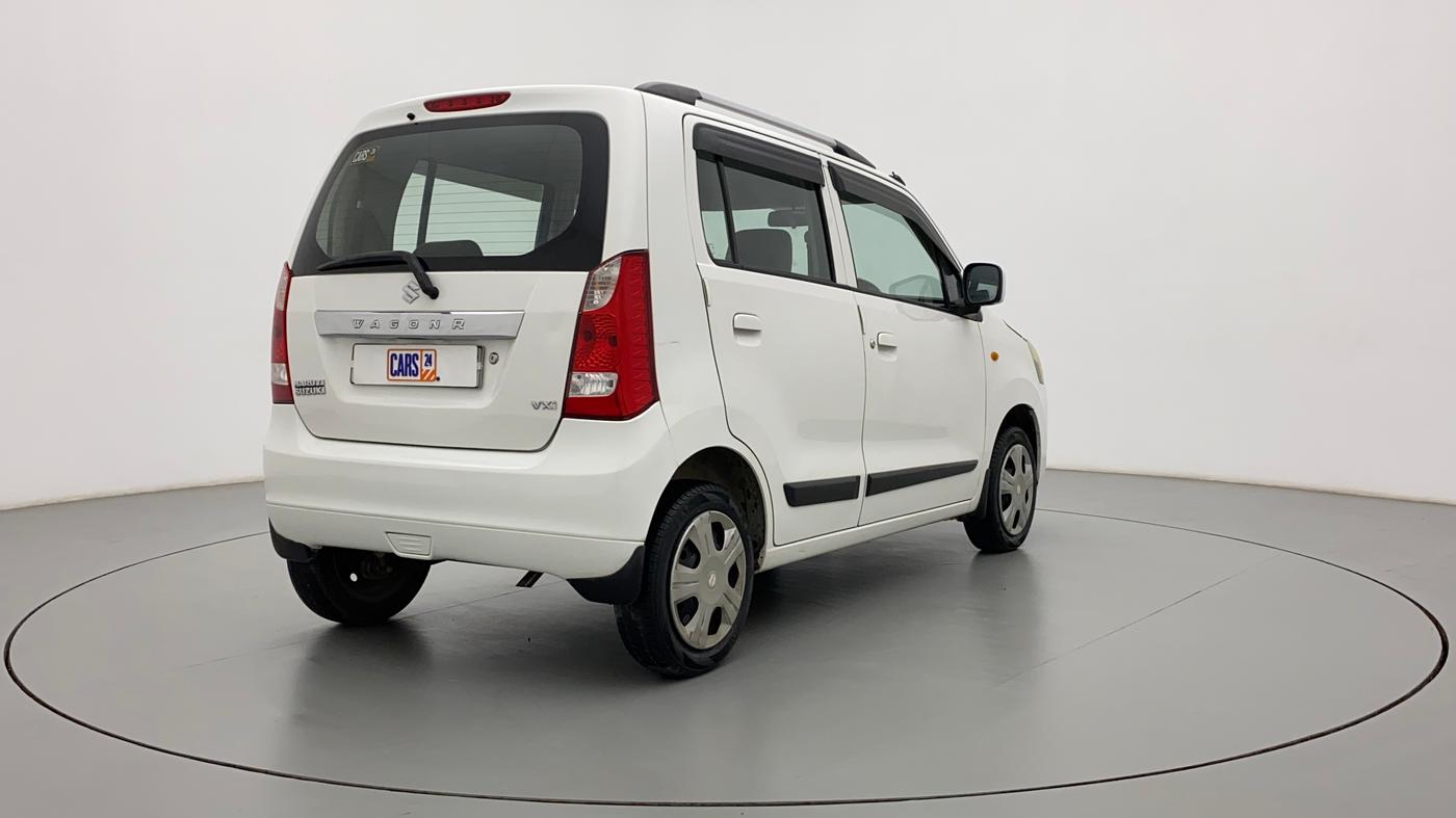 2017 Maruti Wagon R 1.0 VXI, Petrol, Manual, 35,240 km, Right Back Diagonal