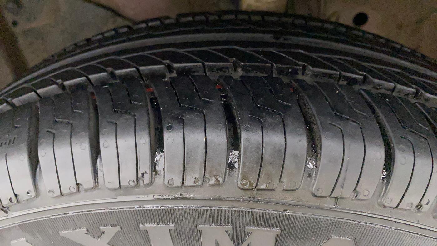 2021 Honda Amaze 1.2L I-VTEC S CVT, Petrol, Automatic, 62,710 km, Left Front Tyre Tread