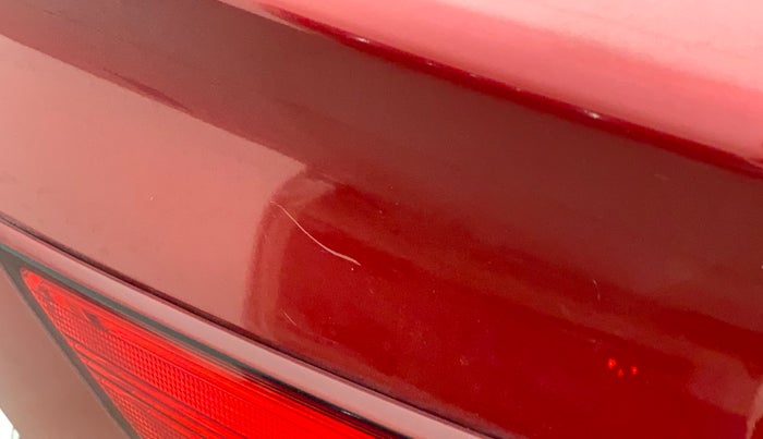 2021 Honda Amaze 1.2L I-VTEC S CVT, Petrol, Automatic, 62,710 km, Dicky (Boot door) - Minor scratches