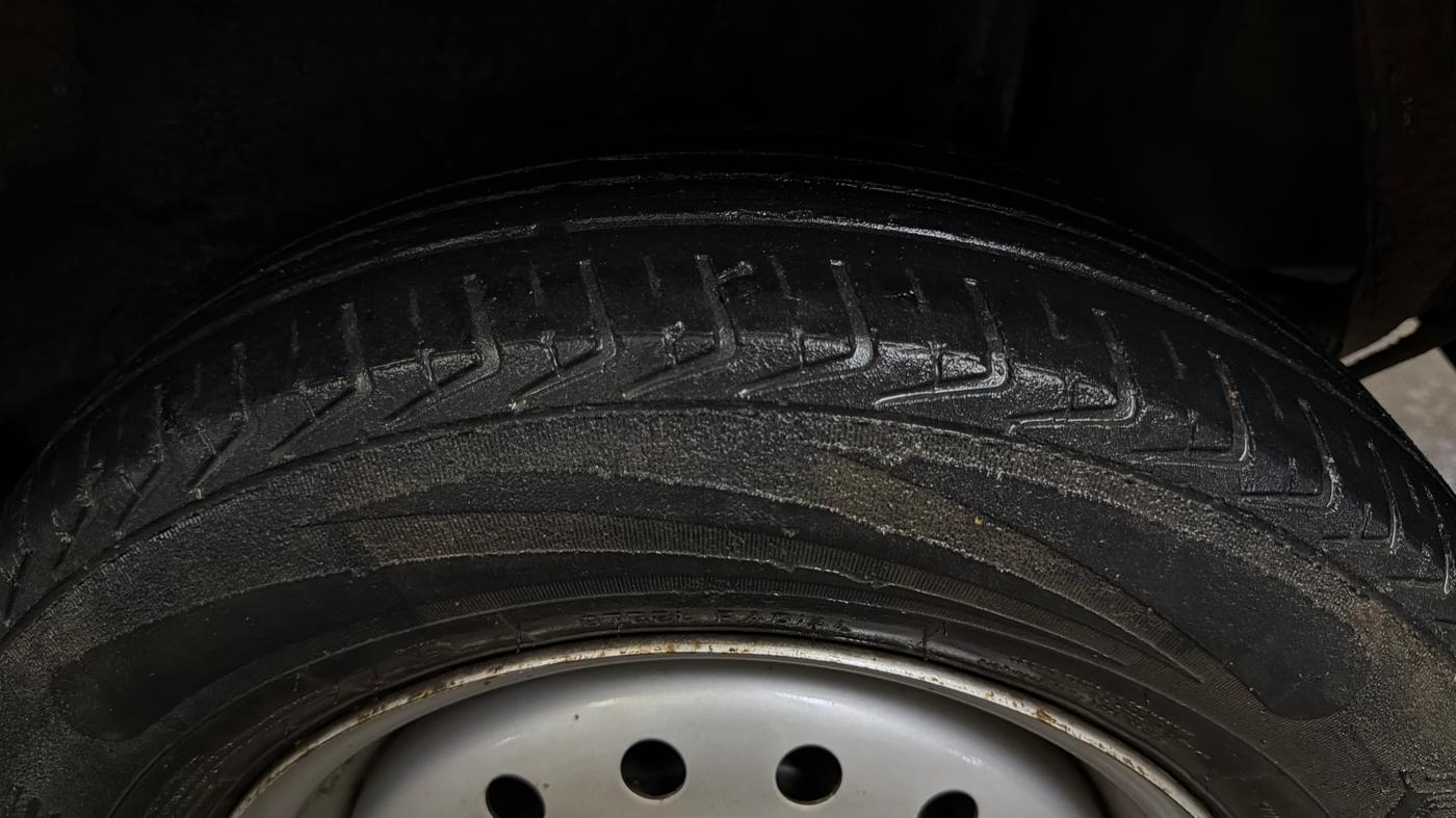 2022 Maruti New Wagon-R LXI CNG 1.0, CNG, Manual, 51,669 km, Left Rear Tyre Tread