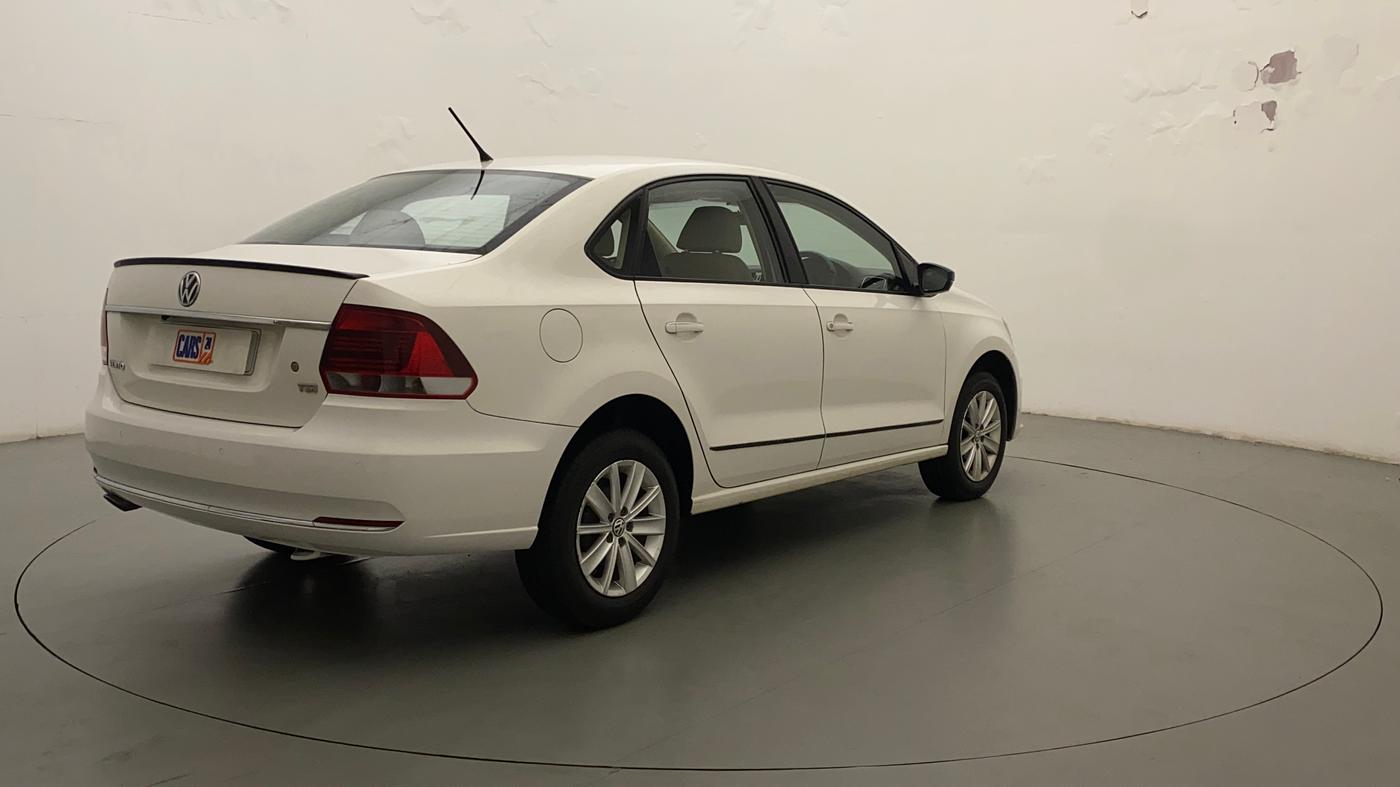 2016 Volkswagen Vento HIGHLINE PETROL AT, Petrol, Automatic, 85,189 km, Right Back Diagonal
