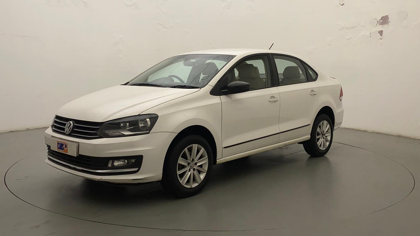 2016 Volkswagen Vento HIGHLINE PETROL AT, Petrol, Automatic, 85,189 km, Left Front Diagonal