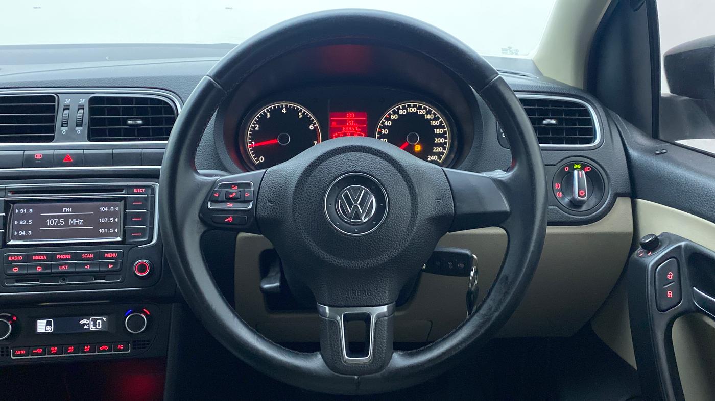 2014 Volkswagen Polo HIGHLINE1.2L PETROL, Petrol, Manual, 68,896 km, Steering Wheel Close Up