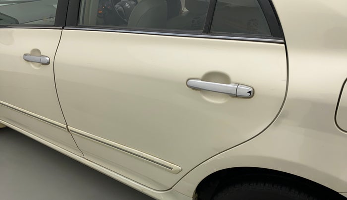 2010 Toyota Corolla Altis G PETROL, Petrol, Manual, 73,233 km, Rear left door - Slightly dented