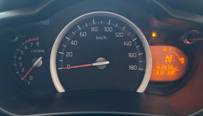 2017 Maruti Celerio ZXI AMT, Petrol, Automatic, 41,463 km, Odometer Image