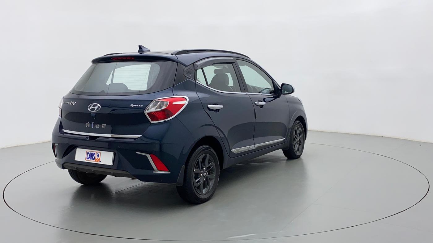 2020 Hyundai GRAND I10 NIOS SPORTZ PETROL, Petrol, Manual, 54,181 km, Right Back Diagonal