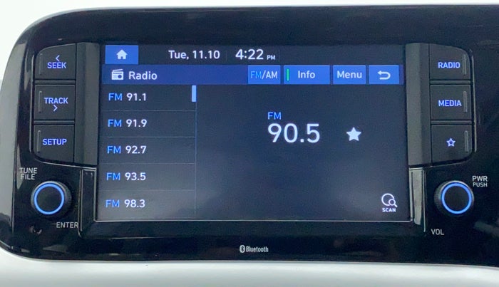 2020 Hyundai GRAND I10 NIOS SPORTZ PETROL, Petrol, Manual, 54,181 km, Infotainment System