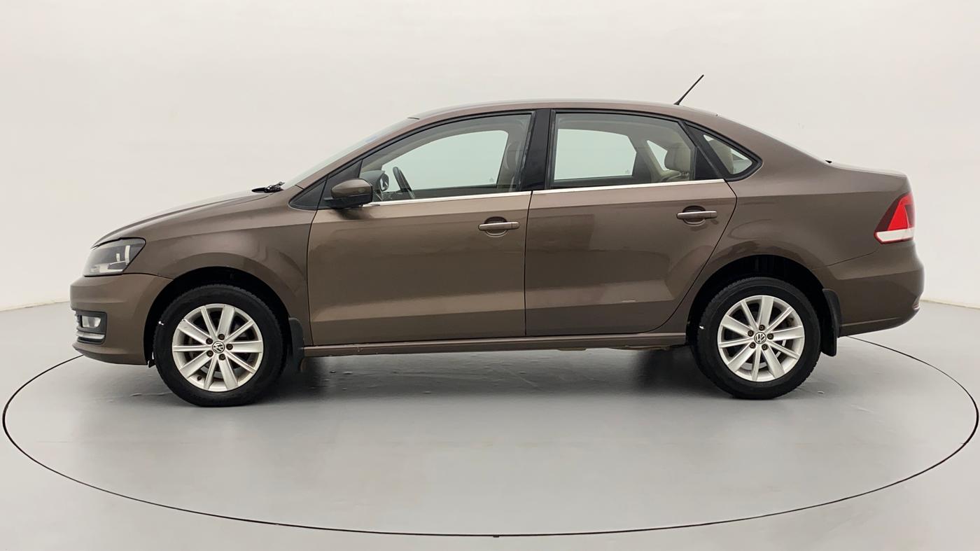 2016 Volkswagen Vento HIGHLINE PETROL AT, Petrol, Automatic, 61,590 km, Left Side