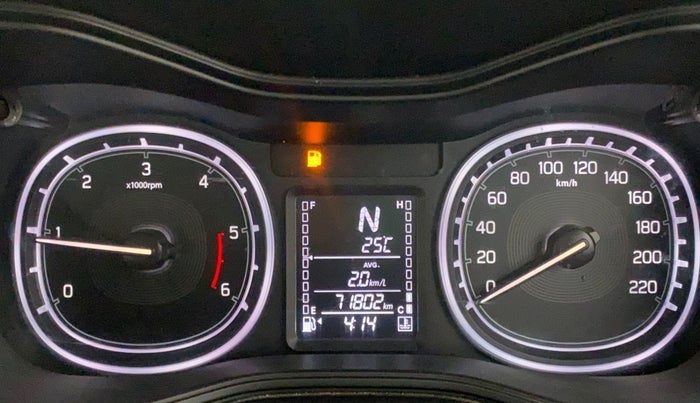 2019 Maruti Vitara Brezza ZDI PLUS AMT, Diesel, Automatic, 71,802 km, Odometer Image