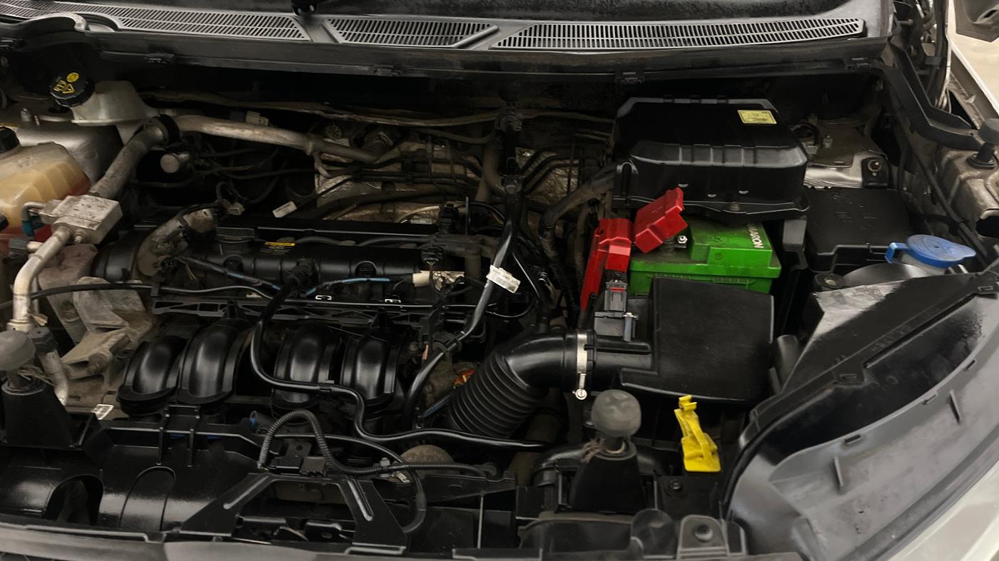 2017 Ford Ecosport TITANIUM 1.5L PETROL AT, Petrol, Automatic, 59,413 km, Engine View - Left