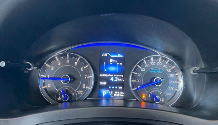 2018 Maruti Ciaz ALPHA  AT 1.5 SHVS PETROL, Petrol, Automatic, 55,077 km, Odometer Image