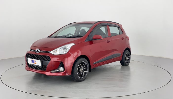 2019 Hyundai Grand i10 SPORTZ 1.2 KAPPA VTVT, Petrol, Manual, 39,746 km, Left Front Diagonal